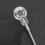 Silver ABS Salon Shampoo Spray Head Durable Ergonomic Design 6