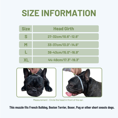 Comfortable Short Snout Dog Muzzle with Ventilation Holes 1