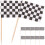 Pack Av 100 Racingflagg Tandpetare, Svart 8