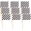 Pack Av 100 Racingflagg Tandpetare, Svart 5