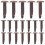 50Pcs Mini Skräppapper Häftstift Metall För Hantverk 5