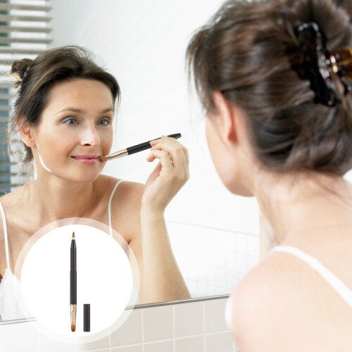 Lip Brush Läppstift Glans Pensel Concealer Applikator 2
