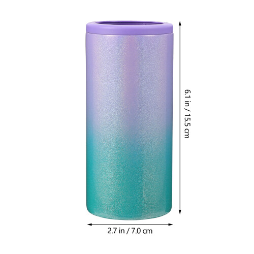 1 Styck Ståltermos Med Kapacitet Lock För Öl (12 Oz) 1