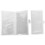 Airline Tickets Album Transparent Efterfyllningsbart Trycklås 2