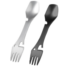 2St Multifunktions Camping Spork Av Rostfritt