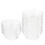 12Pcs Matburkar Puddingburkar Serveringsburkar För 2