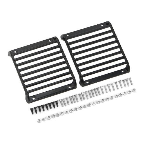 Protective RC Metal Window Mesh for TRX4 Simulation & Easy Setup 2