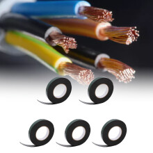 5er Pack PE-Schaumklebeband, 1 mm, 20 mm  10 m, wasserdicht