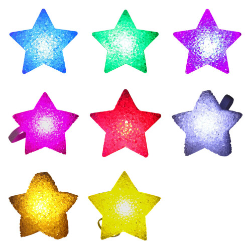 4PCS Tragbare Star Night Light Stick-blaues blaues Licht 1