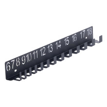 Space Saving Iron Wall Tool Storage Rack For Tool-Small 6 to 18