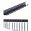 Space Saving Iron Wall Tool Storage Rack For Tool-Small 6 to 18 7