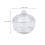 2St Miniglas Förvaring Med Lock Transparent Hög Äppleform 2