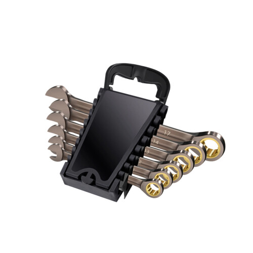 Professional Ratchet Wrench Kit Featuring 5Arc-6 piece set