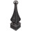 Fence Finial Bondgårds Stängsel Topprör Trädgård Del 7