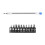 Multiple Angle Hex Shaft Tool 300mm Magnetic-Blue ten piece set 1