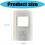 Detector Case Protector Reinforced Silicone Layer Vibration 2