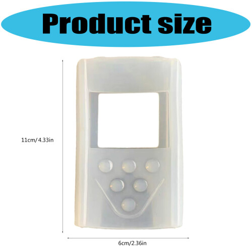 Detector Case Protector Reinforced Silicone Layer Vibration 1