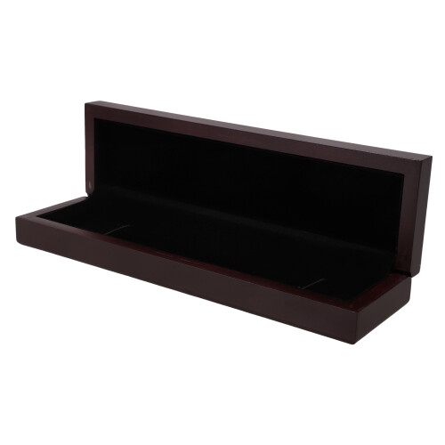 1Boîte À Harmonica En Bois Noire Robuste Étui De Rangement Portable