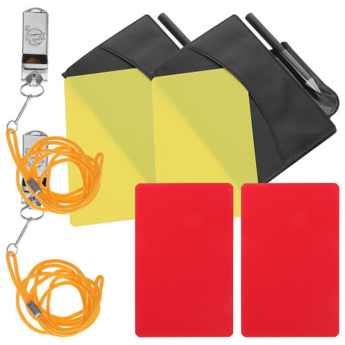 1 Set Professionella Domarutrustningar Standard Domarkort Portable 1