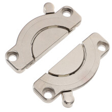 Silver Zinc Alloy Table Locks Heavy Duty Table Buckles Connectors