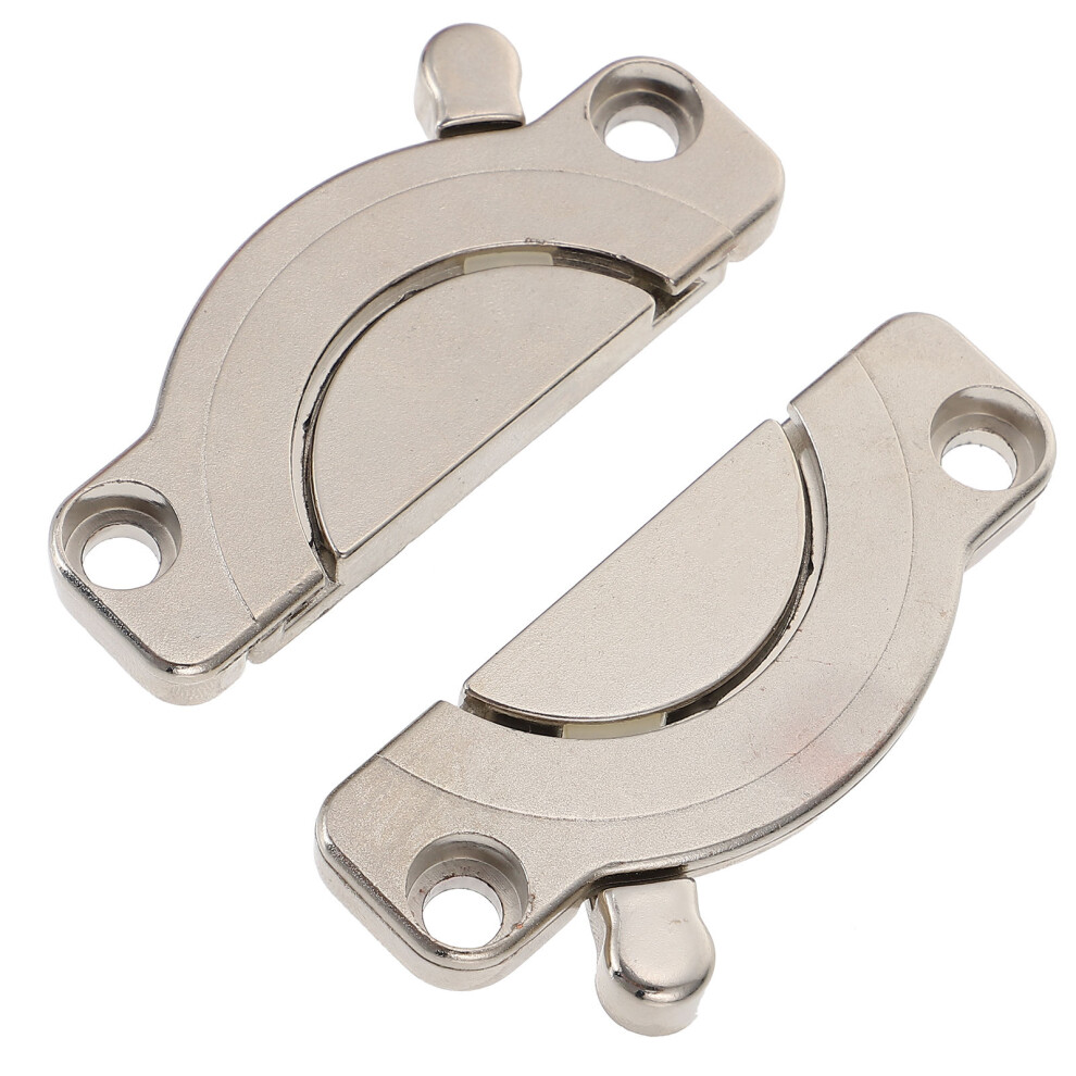 Silver Zinc Alloy Table Locks Heavy Duty Table Buckles Connectors 3393032477634