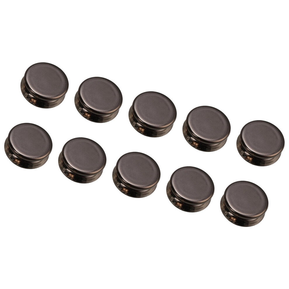 10Pcs Magnetic Curtain Clip Double Sided Magnetic Closure-Grey 7754000210022
