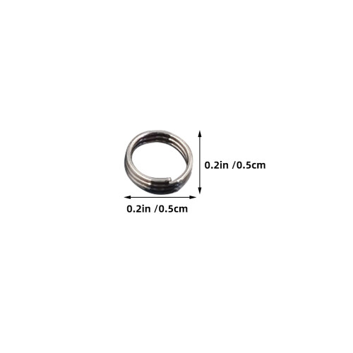 100Pcs O Rings Repointing Tool Metal Flight Shaft Ring 2