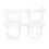 4Pcs Glasströmmar Med Fittingar För Glassmaskin 10