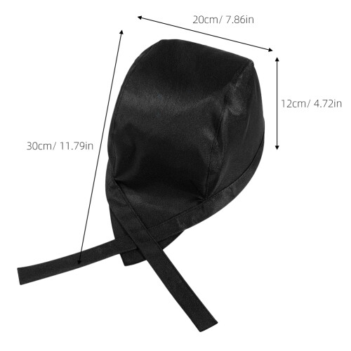 2St Chefshattar Kök Servering Turban 11,8"X7,9"X4,7" 1
