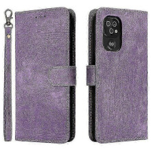 (Purple) For Doro 8100 / 8200 Case Wallet RFID PU Leather Phone Cover Stand ...