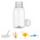 10Pcs Transparent Plast Dryckesflaska 250 Ml 3