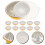 20Pcs Matbehållare Takeaway Lådor Aluminium Engångs 11