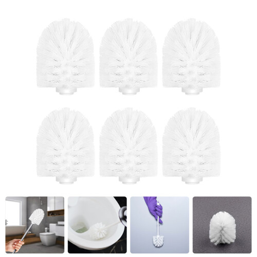 6Pcs Toalettborste Ersättningshuvuden 2