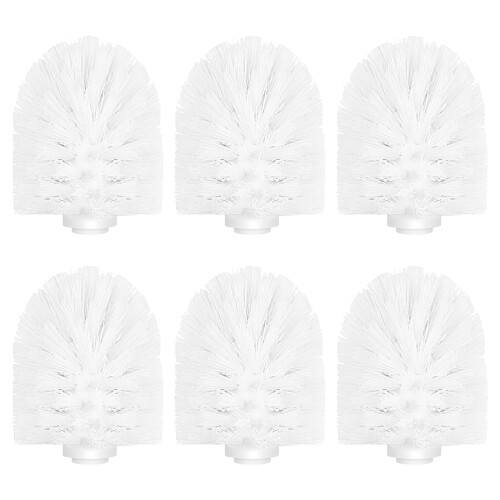 6Pcs Toalettborste Ersättningshuvuden 1