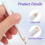 30Pcs Nagelkonst Penna Plockpenna 6