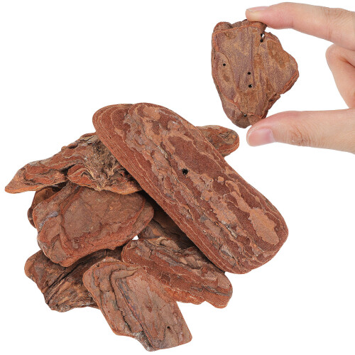 1 Förpackning Reptilbox Tallbark Regnskogslandskap Material 500 G