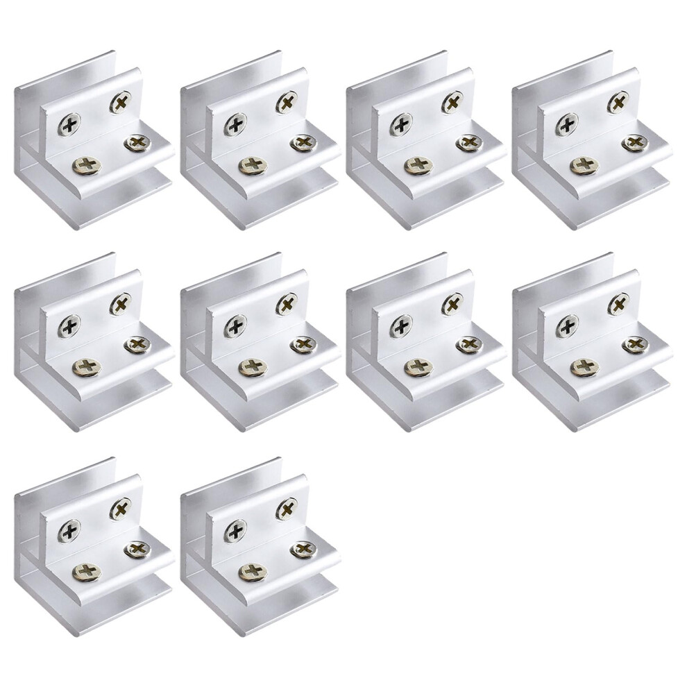 Aluminium Tile Holder 10 Pieces Tile Connection Clips 90 Degree Fixing Clip Set For 6 To 10 Mm 9105992827091