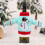 Pull de noël couverture de bouteille de vin-bonhomme de neige 5