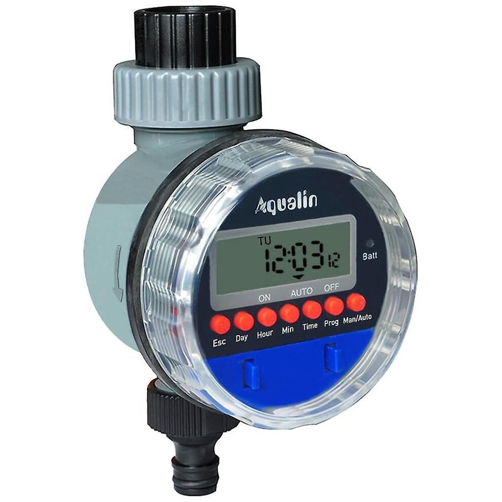 Kikidex (As Show, One Size) Watering Timer Irrigation Controller Pressureless Operation, Ball Valve