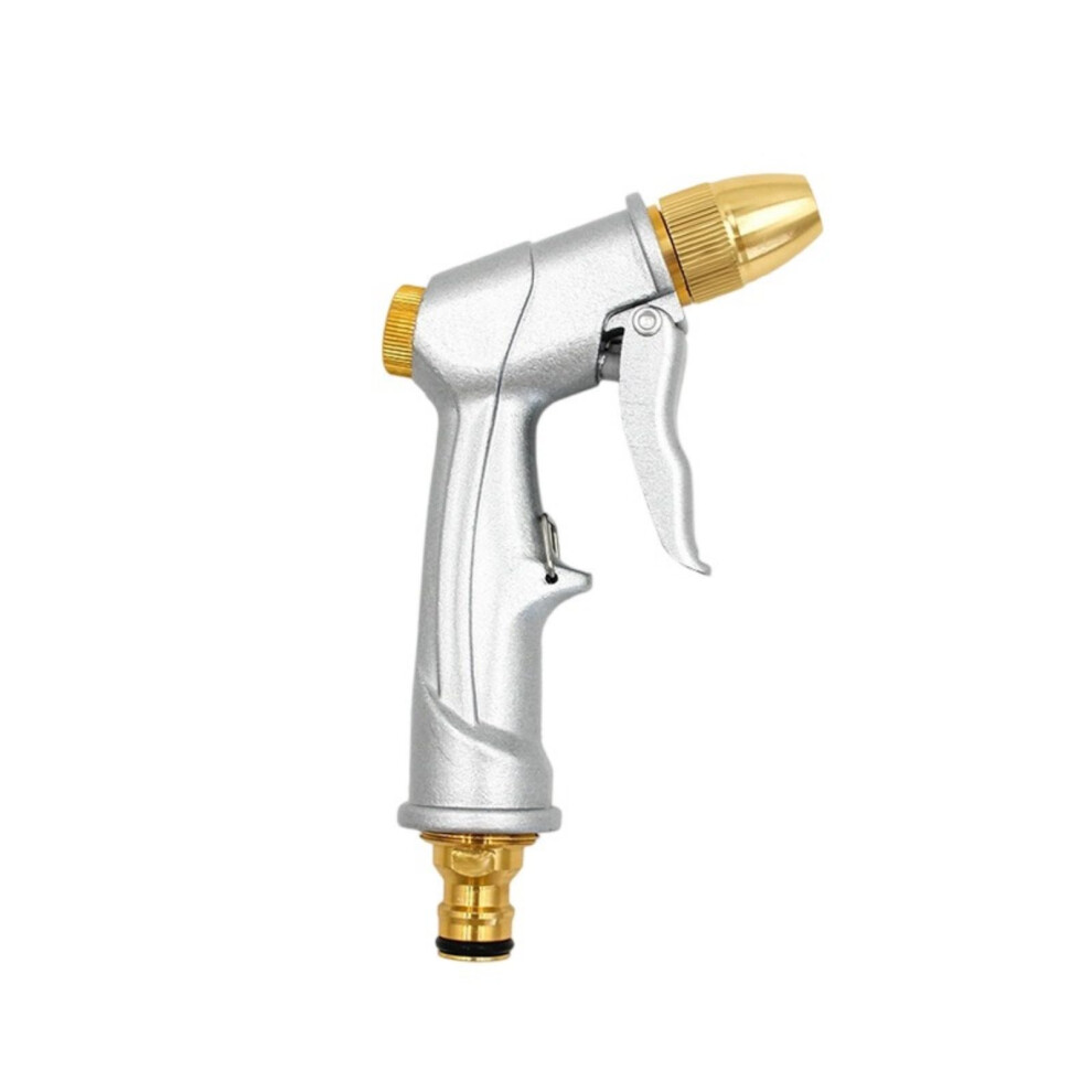 High Pressure Car Wash Water Household Use Extended Rod Metal Electroplating Frosted Version Auto Cleaning Tool 9067246435561