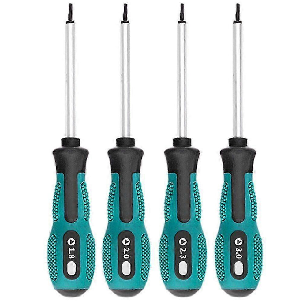 Kikidex (As Show, One Size) Triangle Screwdriver Set Repair Tool Kit Non Slip Magnetic Screwdriver Yemaa