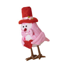 Glowing Bird LED Desktop Ornament Statue For Valentine’s Day-T