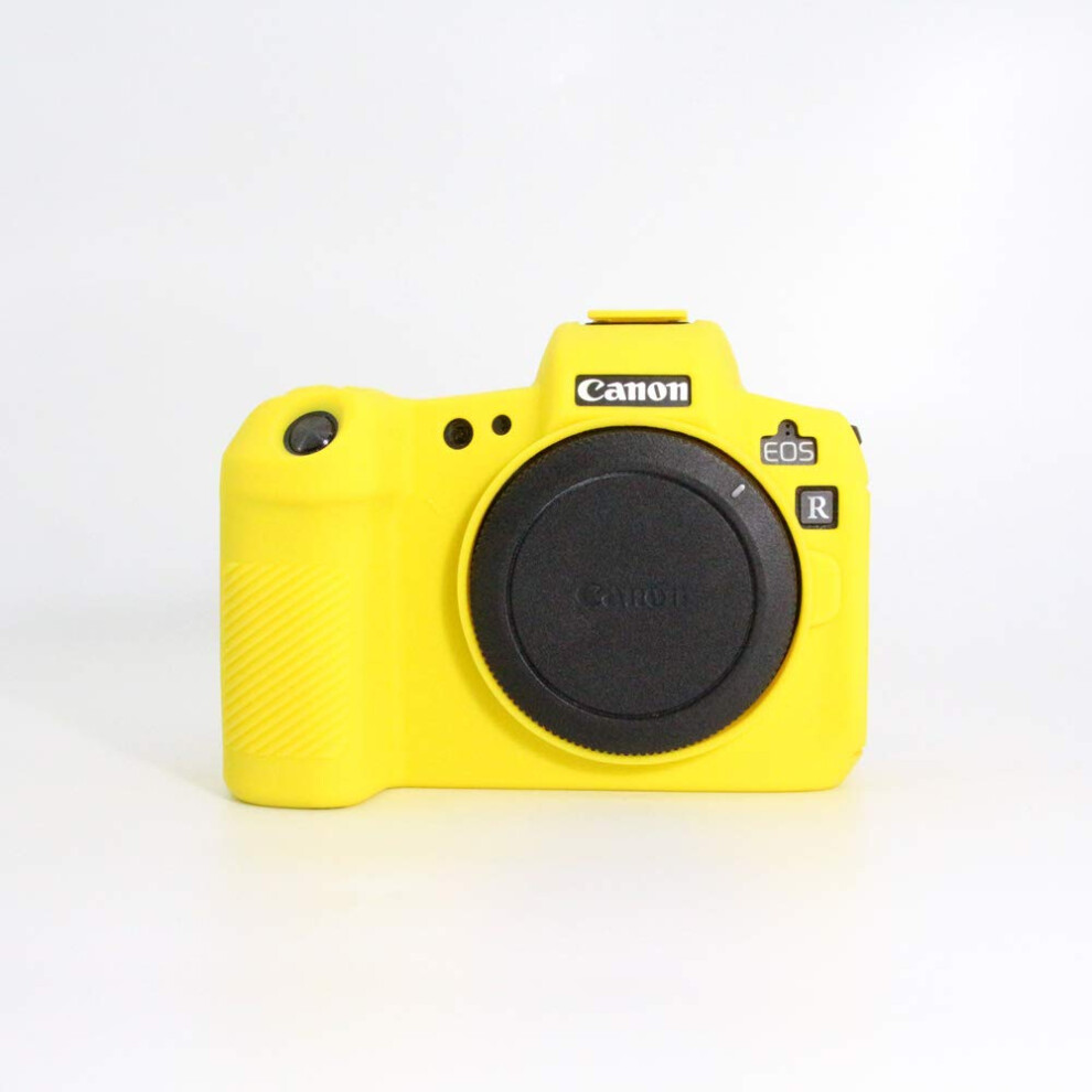 Silicone Case For Canon Eos R Camera Protective Cover Rubber Skin Yellow 9067246435806