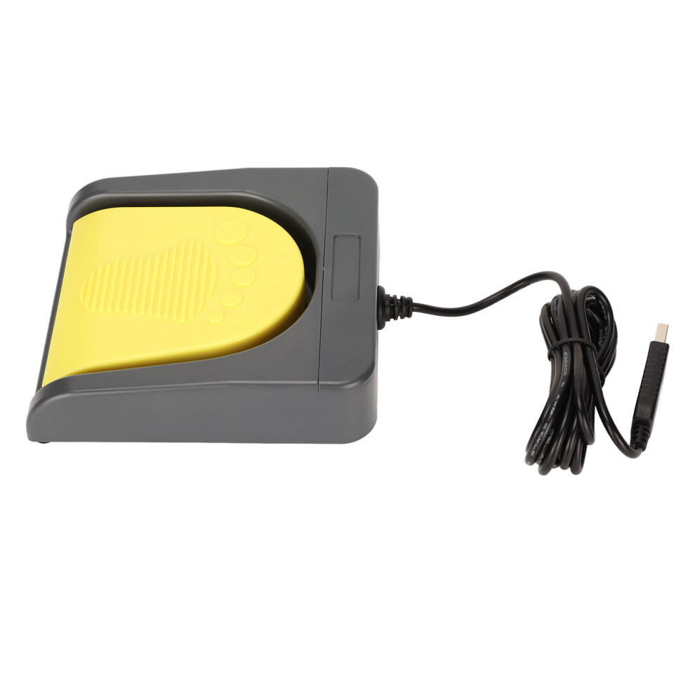 Usb Foot Switch Mechanical Pedal, Programmable For Windows/Linux/Android, Model Fs2016usb 7891356787904