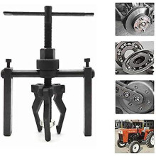 (As show, One size) 3 Jaw Inner Bearing Puller for Car Motorcycle Auto, Carbon Steel Inner Bearing Puller