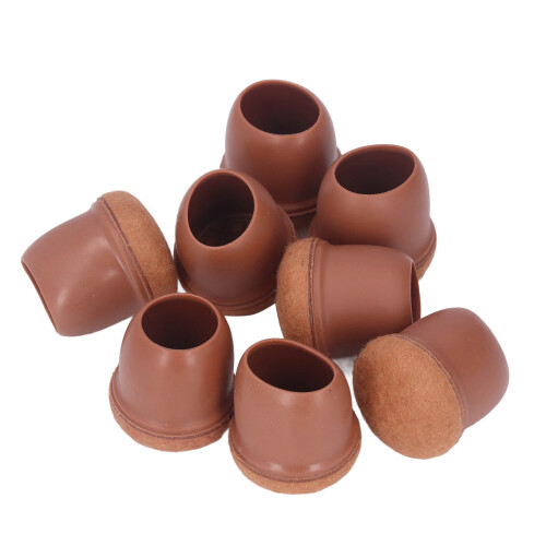 8-teilige Stuhlbeinabdeckung, TPE, Bodenschutz, 1