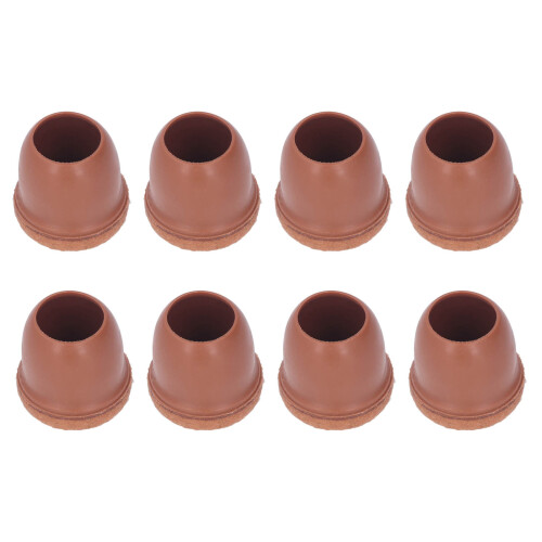 8-teilige Stuhlbeinabdeckung, TPE, Bodenschutz, 2