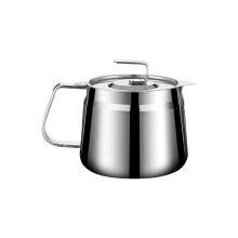 Stainless Steel Oil Filter Jugs With-short bill 1200ML