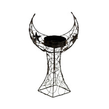 Middle Eastern Eid Ramadans Iron Moon Tower Tealight-Black