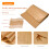 Efficient Silicone Coated Baking Sheet User Friendly Natural 3